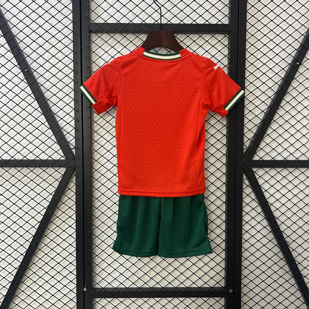 T-shirt e Pantaloncini Bambino Portugal Home 2025/26