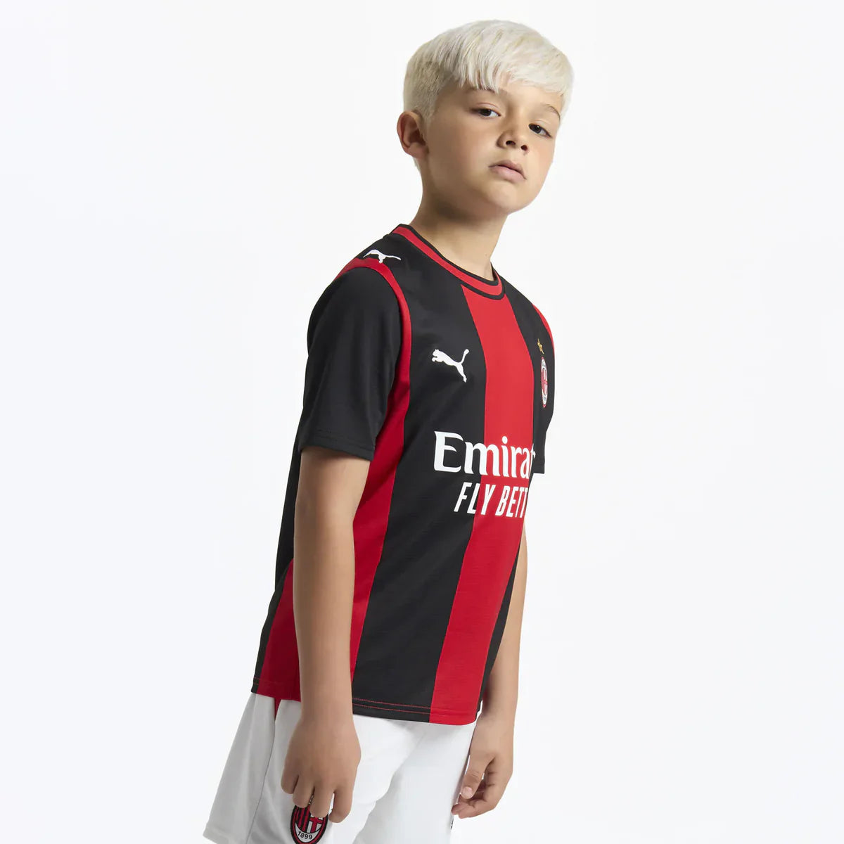 T-shirt e Pantaloncini Bambino A.C Milan Home 2026/27 - Con Calzettoni