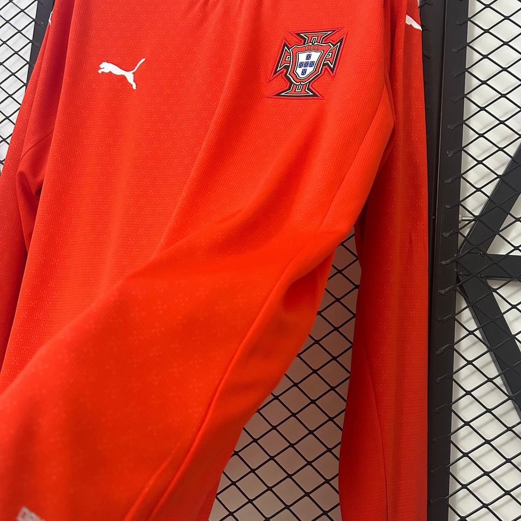 Maglia Manica Lunga Portogallo Home 25/26