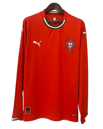 Maglia Manica Lunga Portogallo Home 25/26