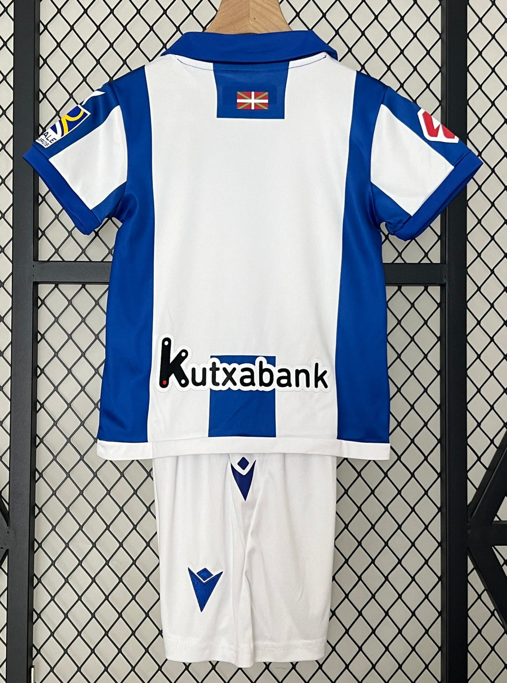 T-shirt e Pantaloncini Bambino Real Sociedad Home 2024/25