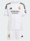T-shirt e Pantaloncini Bambino Real Madrid Home 2025/26