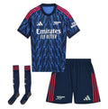 T-shirt e Pantaloncini Bambino Arsenal Away 2025/26 - Con Calzettoni