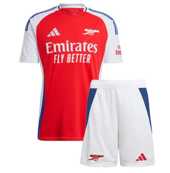 T-shirt e Pantaloncini Bambino Arsenal Home 2024/25