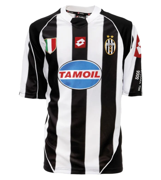 Camisola Juventus Retro 2002