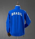 Casaco corta-vento Brasil Retro 1998
