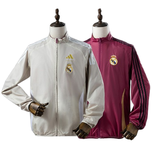 Giacca impermeabile reversibile Real Madrid 2025