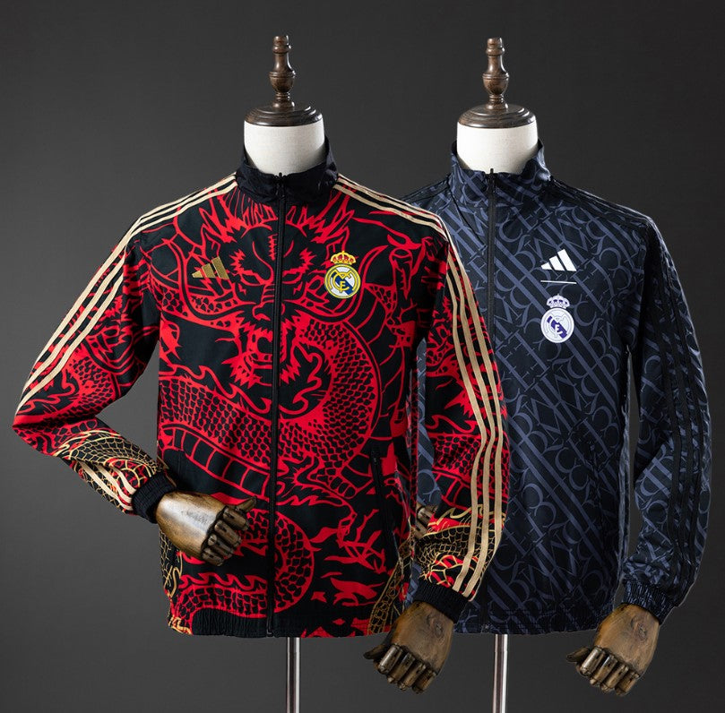 Casaco impermeável reversível Real Madrid 2025/26