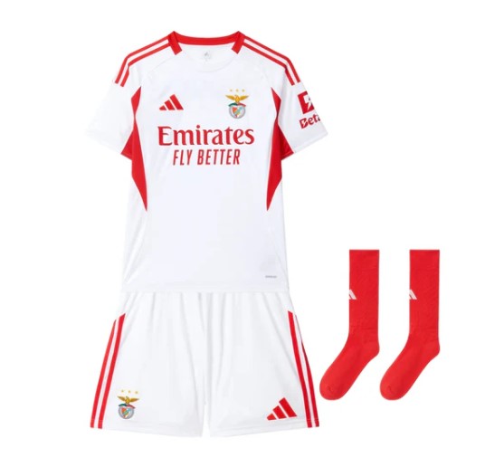 Kit Infantil SL Benfica Third 2025/26 - Com meias