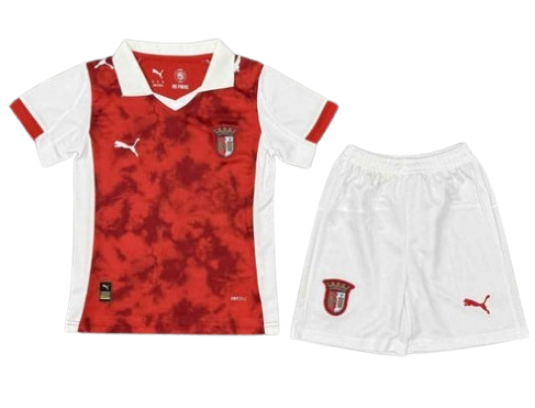 Kit Infantil SC Braga Home 2025/26