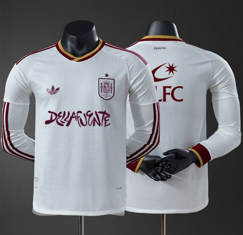Maglia Manica lunga Spagna x Dellafuente 2026/27 -Versione Giocatore