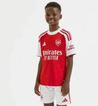 T-shirt e Pantaloncini Bambino Arsenal Home 2025/26