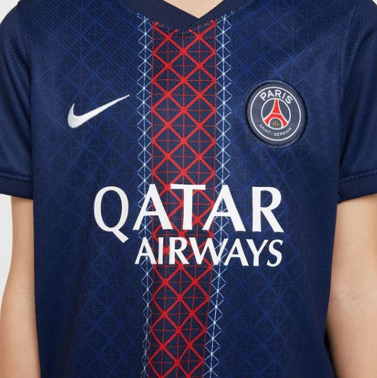 T-shirt e Pantaloncini Bambino PSG Home 2025/26