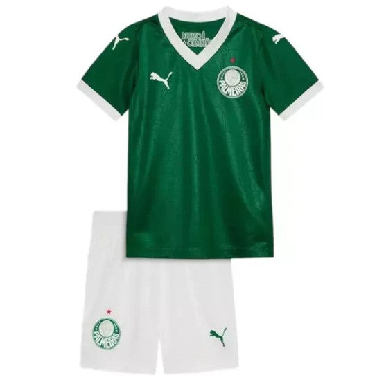 T-shirt e Pantaloncini Bambino Palmeiras Home 2025/26