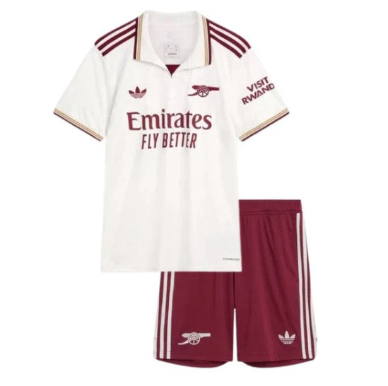 T-shirt e Pantaloncini Bambino Arsenal Third 2025/26