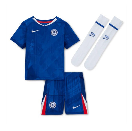 T-shirt e Pantaloncini Bambino Chelsea Home 2025/26 - Con Calzettoni