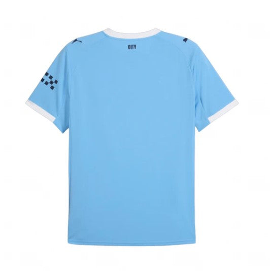 T-shirt e Pantaloncini Bambino Manchester City Home 2025/26 - Con Calzettoni