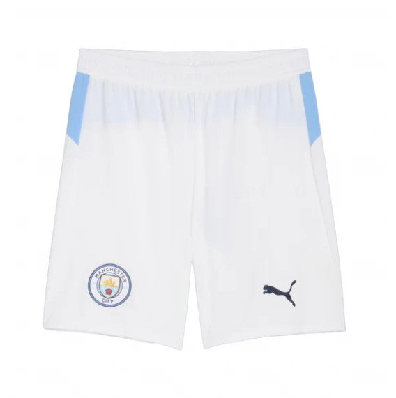 T-shirt e Pantaloncini Bambino Manchester City Home 2025/26 - Con Calzettoni