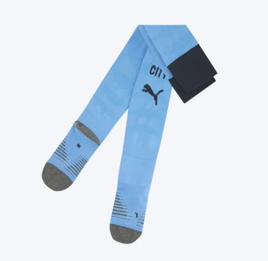 T-shirt e Pantaloncini Bambino Manchester City Home 2025/26 - Con Calzettoni