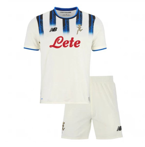 T-shirt e Pantaloncini Bambino Atalanta Away 2025/26