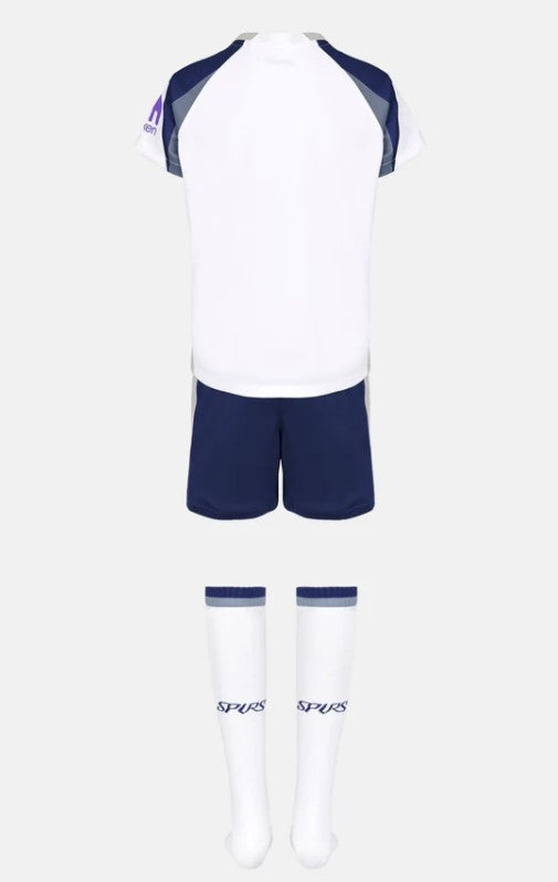 T-shirt e Pantaloncini Bambino Tottenham Home 2025/26 - Con Calzettoni