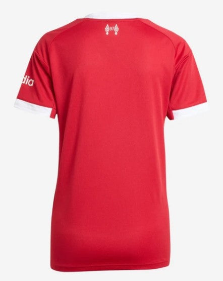 Camisola Feminina Liverpool Home 2025/26