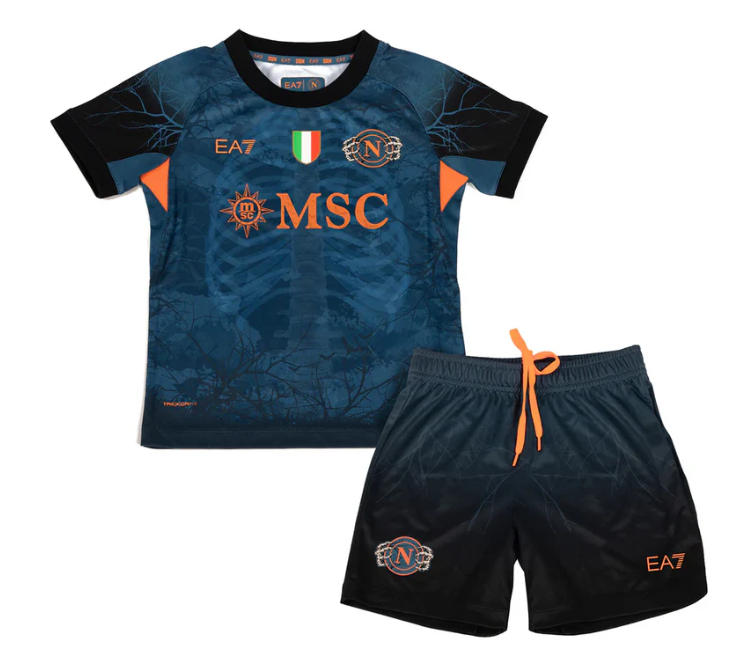 T-shirt e Pantaloncini Bambino SSC Napoli 2025/26 HALLOWEEN