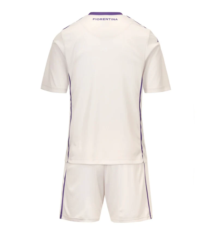 T-shirt e Pantaloncini Bambino ACF Fiorentina Away 2025/26