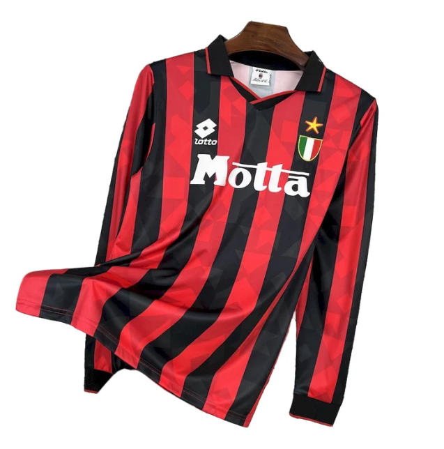 Camisola Manga Longa AC Milan Retro 1993