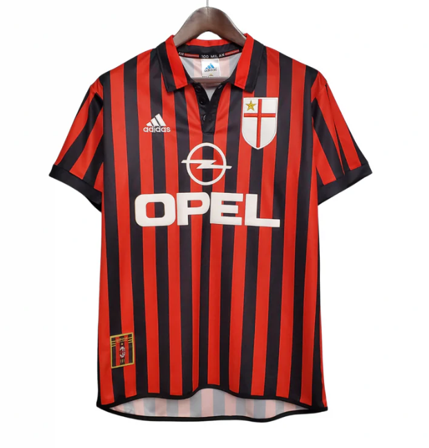 Camisola AC Milan Retro 1999