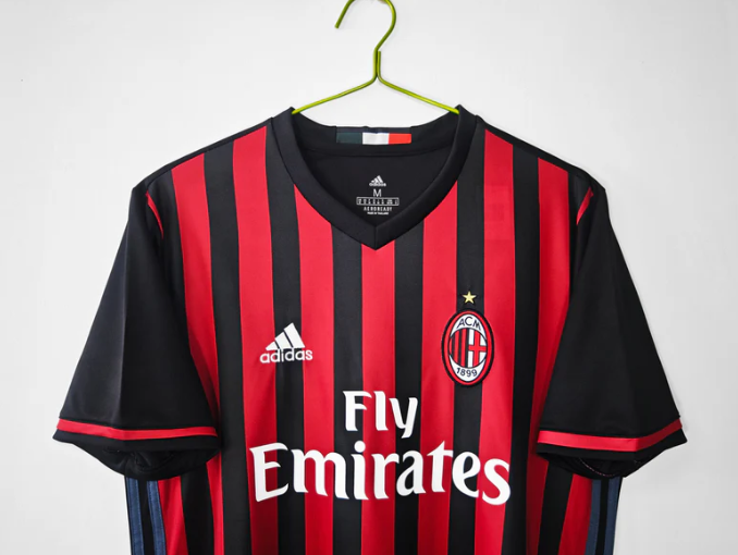 Camisola AC Milan Retro 2016