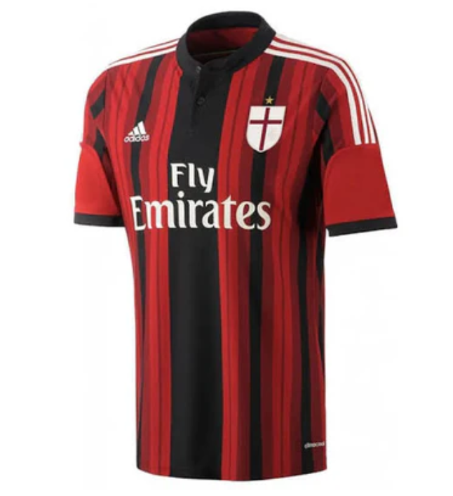 Camisola AC Milan Retro 2014