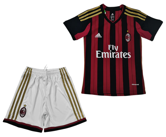Kit Infantil AC Milan Retro 2013