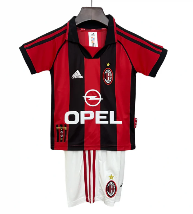 Kit Infantil AC Milan Retro 1998