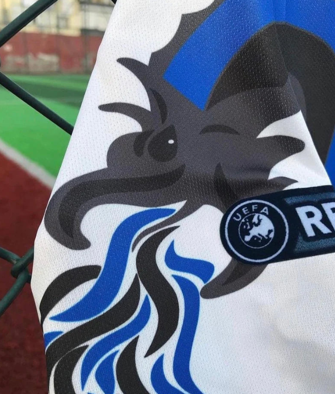 Camisola Inter Retro 2010 - Com Patch + Escudo