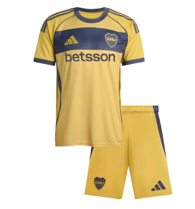 Kit Infantil Boca Juniors Away 2025/26