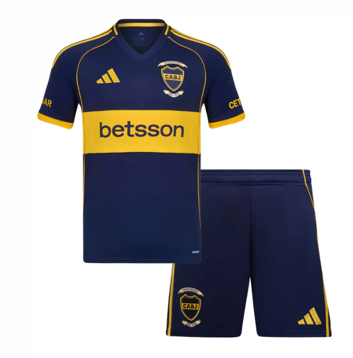 Kit Infantil Boca Juniors Home 2025/26