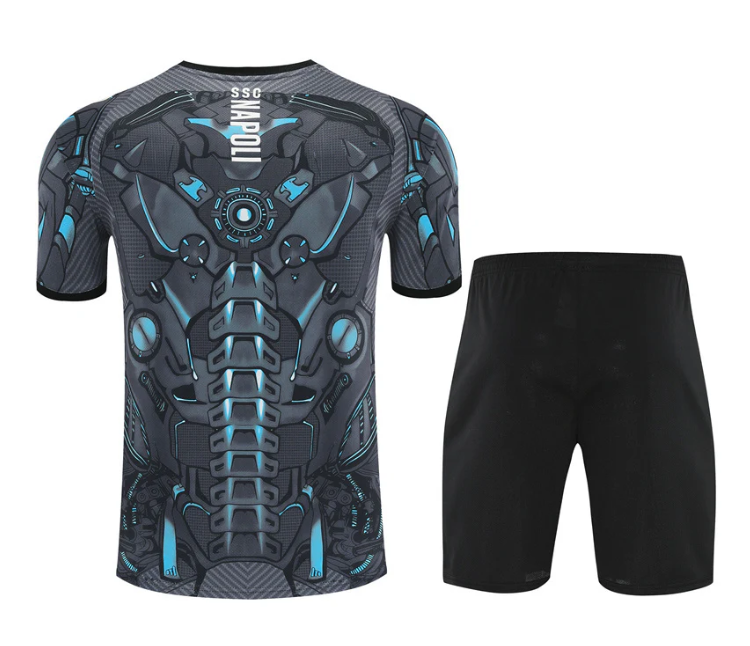 Maglia e Pantaloncini da Allenamento Bambino SSC Napoli 2025/26