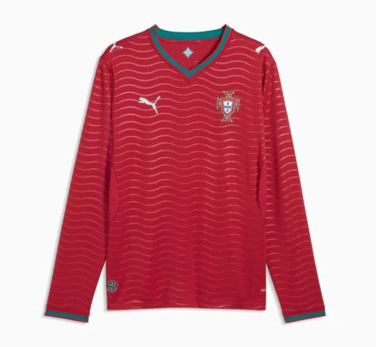Camisola Manga Longa Portugal Home 2026/27
