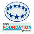 Conjunto de Emblemas UWCL + UEFA Foundation – 2022/2023