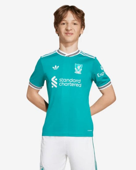 Kit infantil Liverpool Third 2025/26