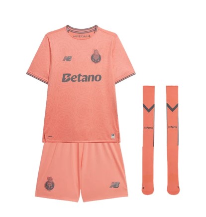 Kit Infantil FC Porto Away 2025/26 - Com meias