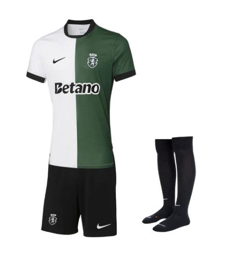 Kit Infantil Edição Especial Sporting CP 2025/26 - Com meias