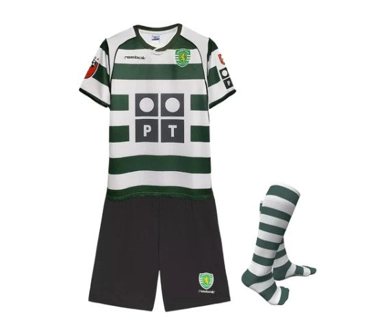 Kit Infantil Sporting SP Retro 2001 - Com meias