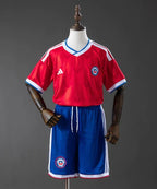 T-shirt e Pantaloncini Bambino Cile Home 2026/27