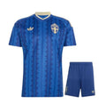 T-shirt e Pantaloncini Bambino Svezia Away 2026/27