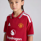 T-shirt e Pantaloncini Bambino Manchester United Home 2026/27