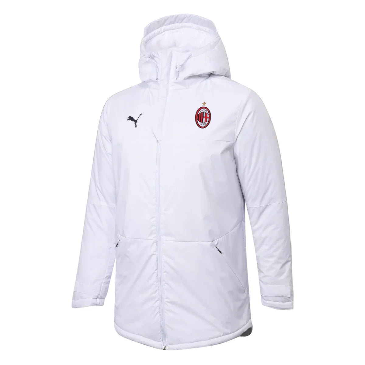 Casaco acolchoado impermeável AC Milan 2025