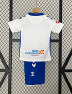 T-shirt e Pantaloncini Bambino CD Tenerife Home 2024/25 -  Con Patch LaLiga