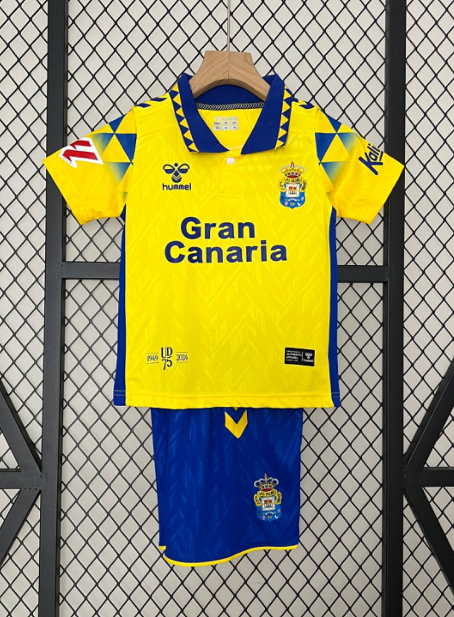 T-shirt e Pantaloncini Bambino UD Las Palmas Home 2024/25